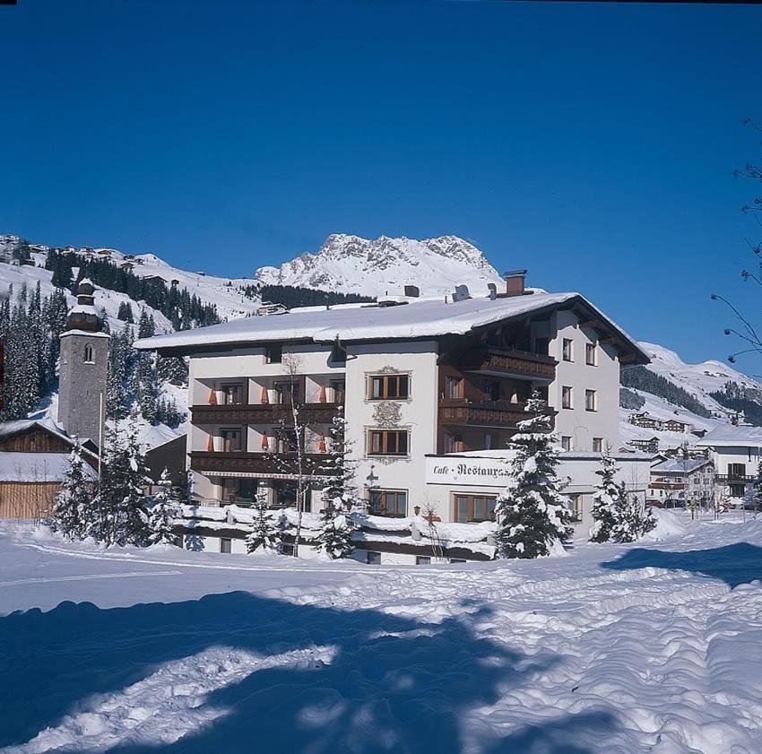 Pension Cafe Fritz Lech am Arlberg Bagian luar foto