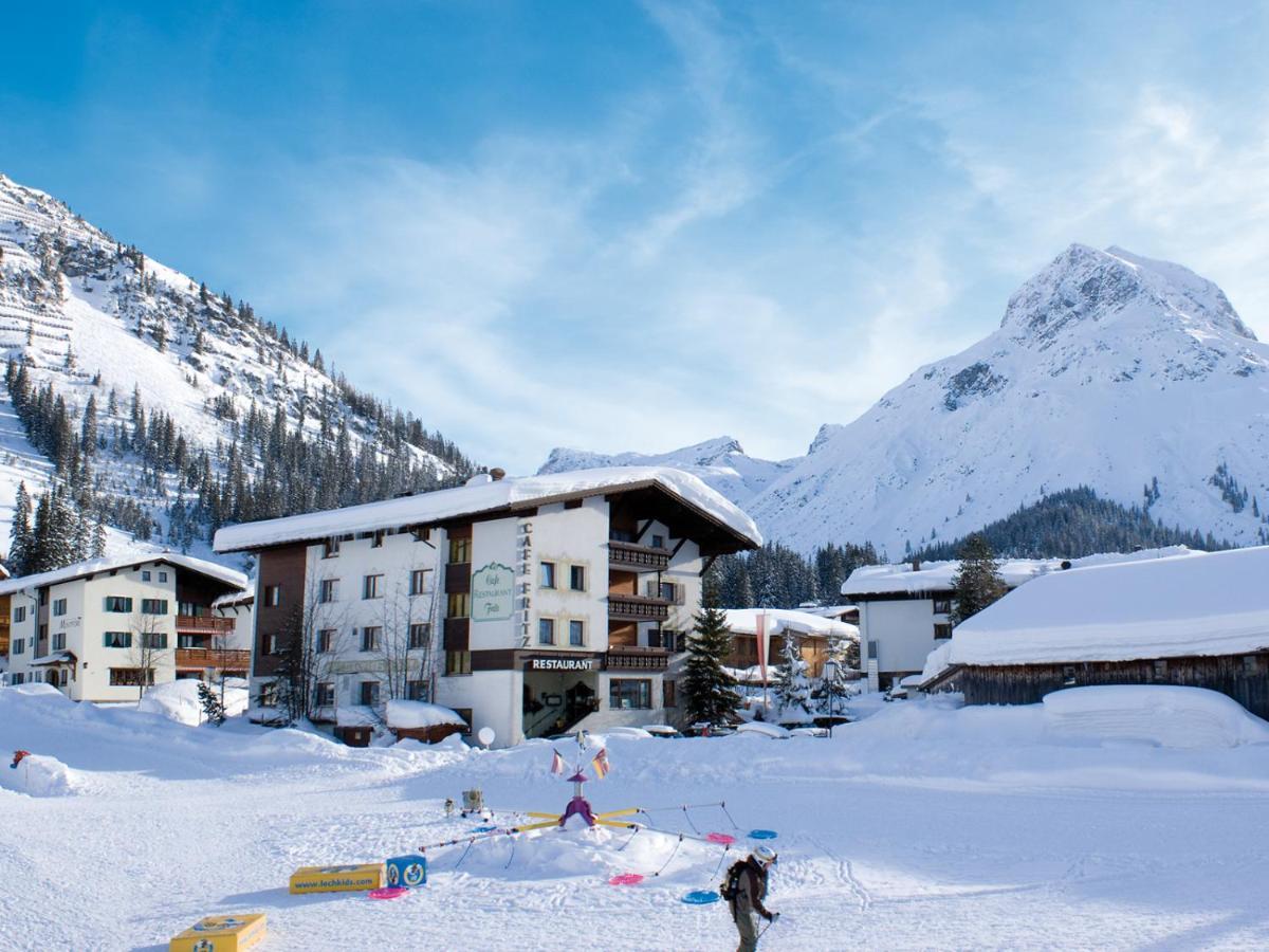 Pension Cafe Fritz Lech am Arlberg Bagian luar foto