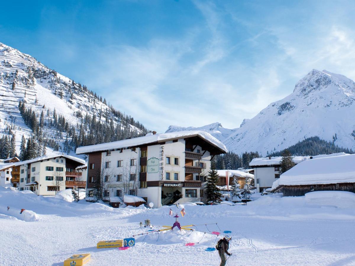 Pension Cafe Fritz Lech am Arlberg Bagian luar foto