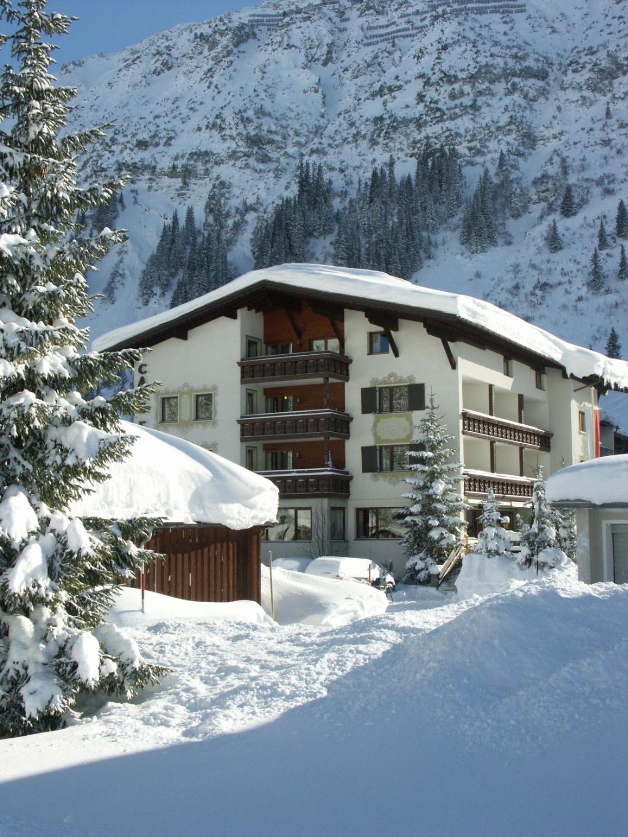 Pension Cafe Fritz Lech am Arlberg Bagian luar foto