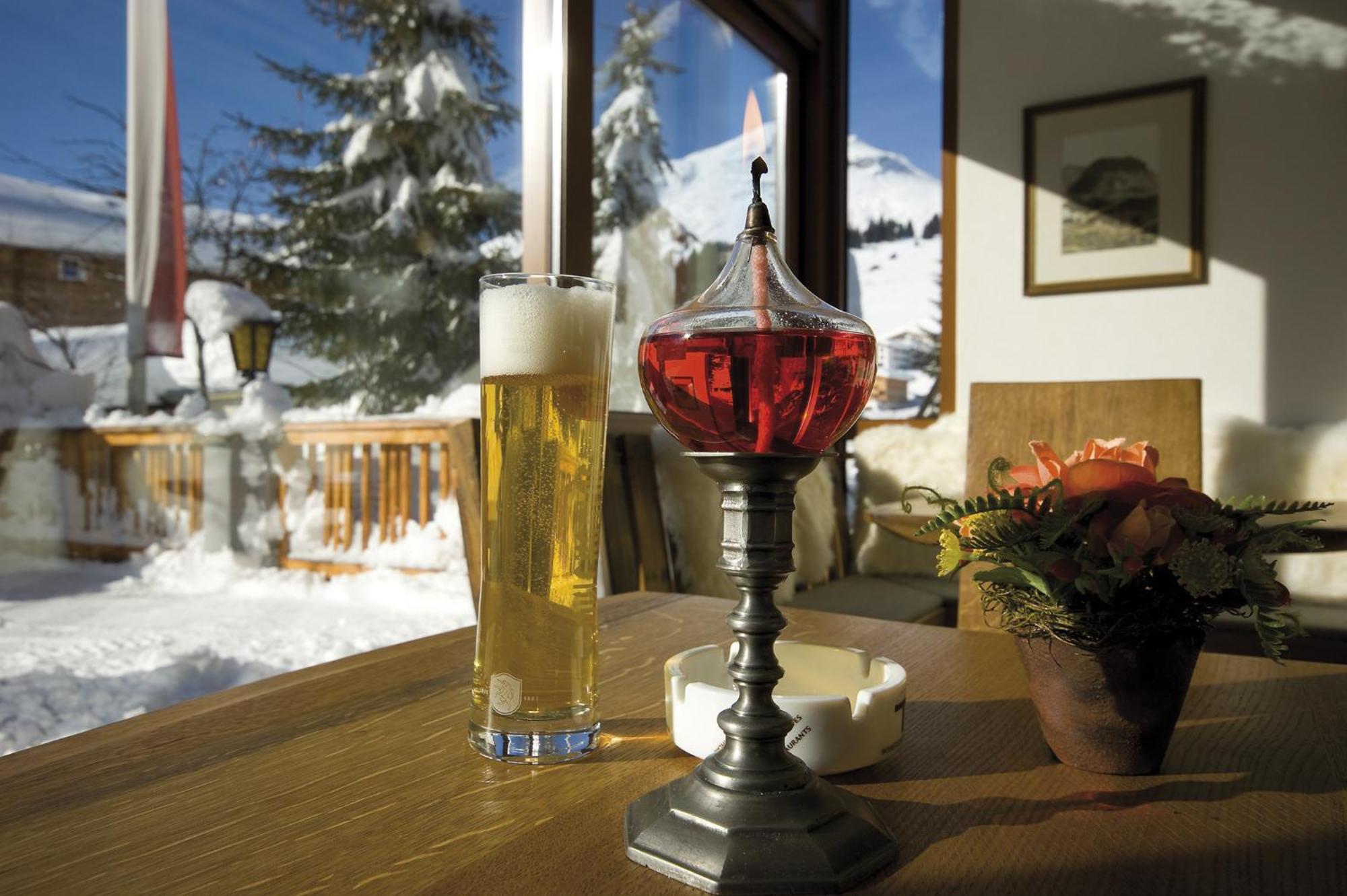 Pension Cafe Fritz Lech am Arlberg Bagian luar foto